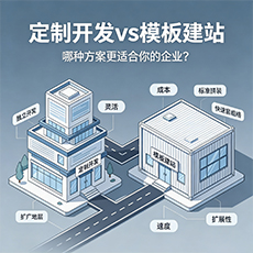 庆阳建站-定制开发vs模板建站:哪种方案更适合你的企业?
