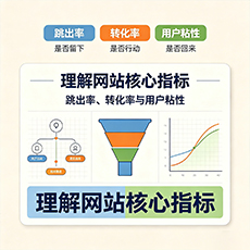 庆阳建站-理解网站核心指标:跳出率、转化率与用户粘性