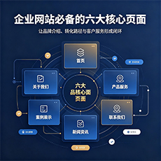 庆阳建站-企业网站必备的六大核心页面